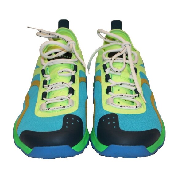 Adidas by Stella McCartney Dropset Training Rare Limited BLUE YELLOW 8.5 WOMEN'S - Picture 4 of 7